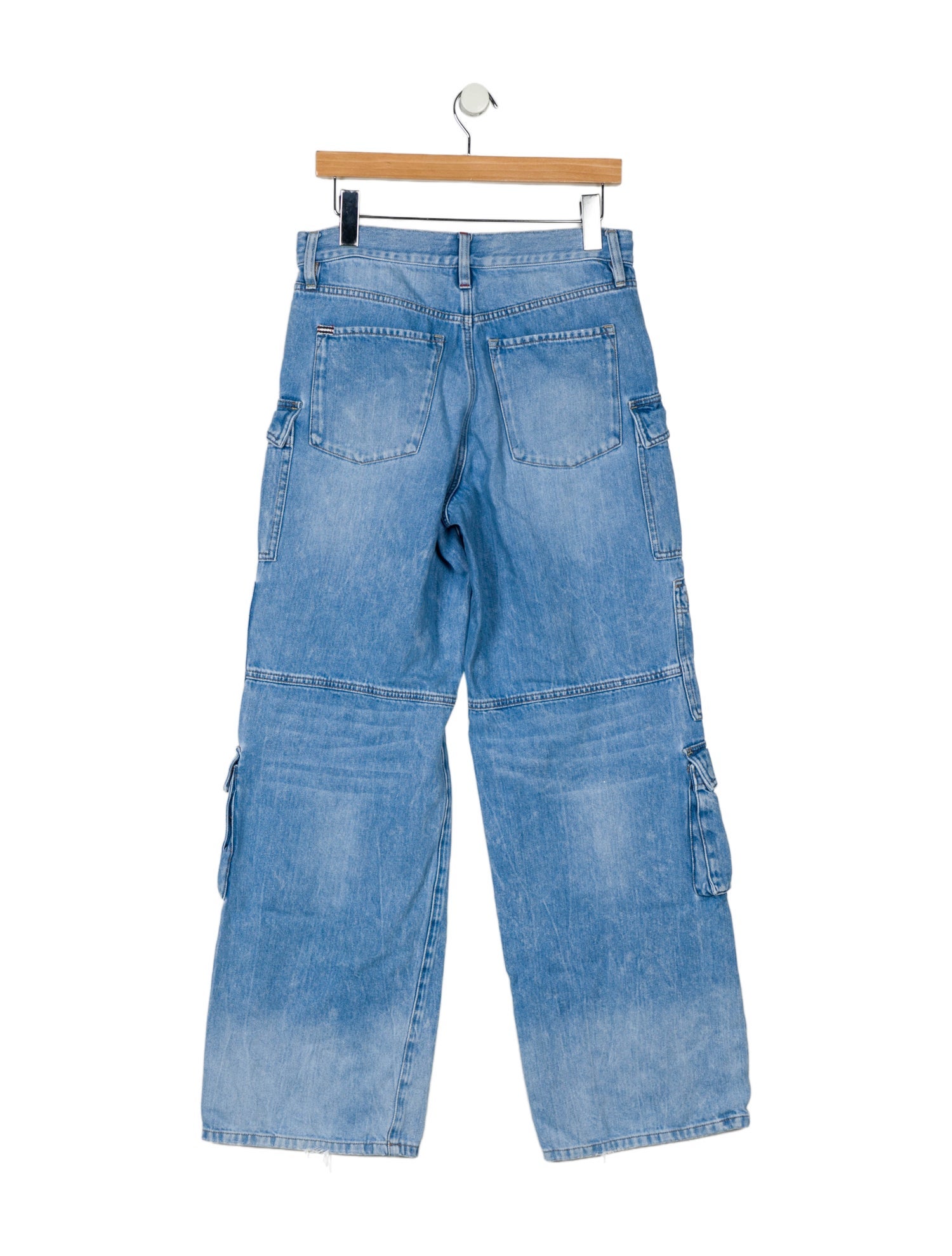 Alice + Olivia High-Rise Wide Leg Jeans