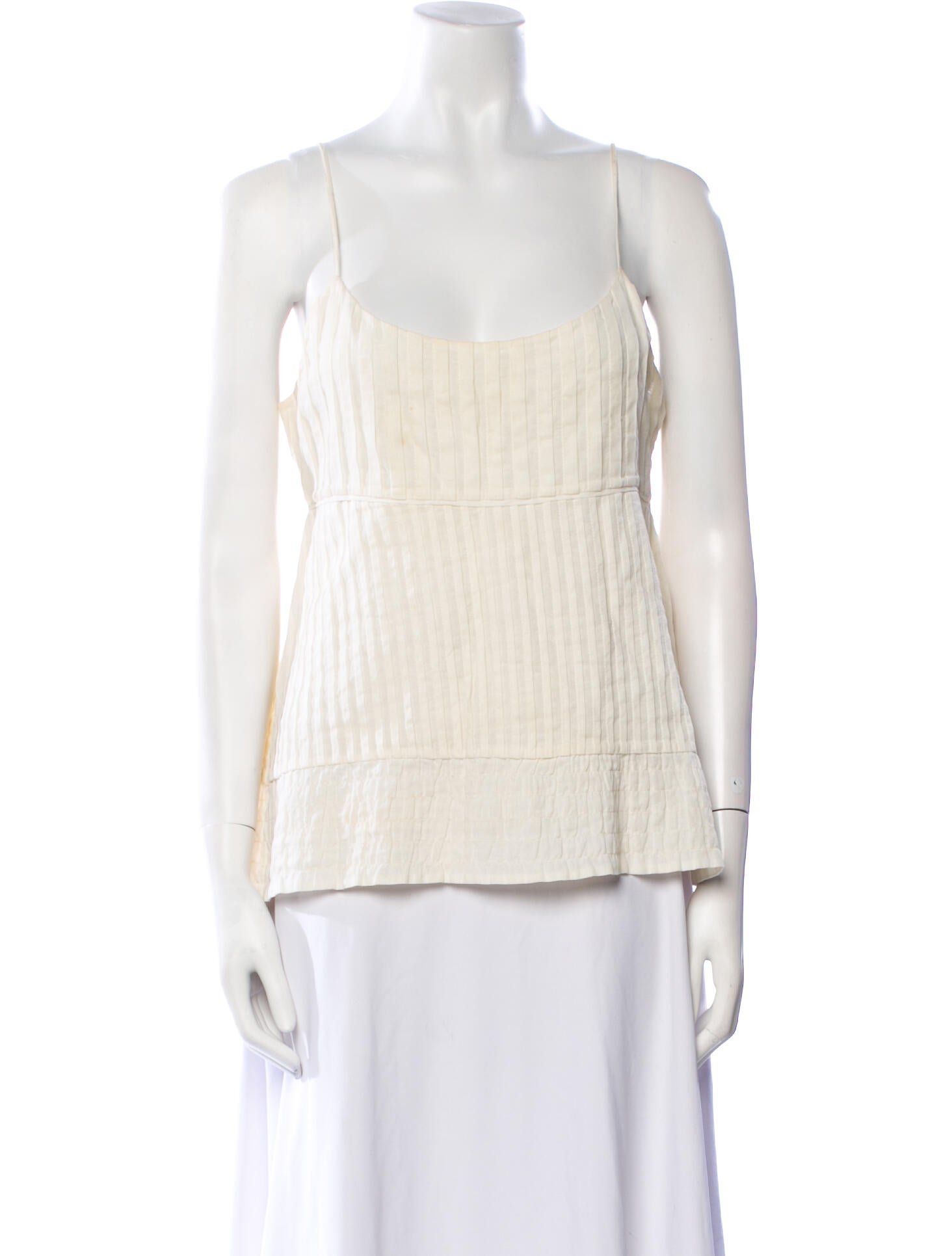 Alice + Olivia Square Neckline Sleeveless Top