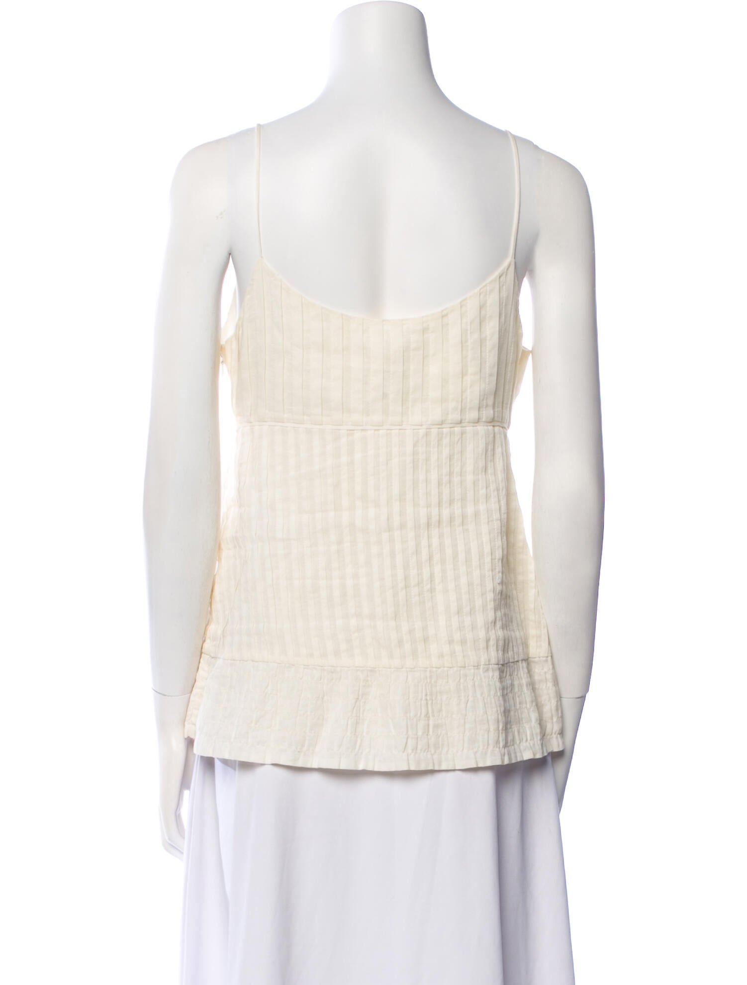 Alice + Olivia Square Neckline Sleeveless Top