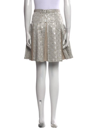 Alice + Olivia Printed Mini Skirt