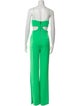 Alice + Olivia Plunge Neckline Jumpsuit