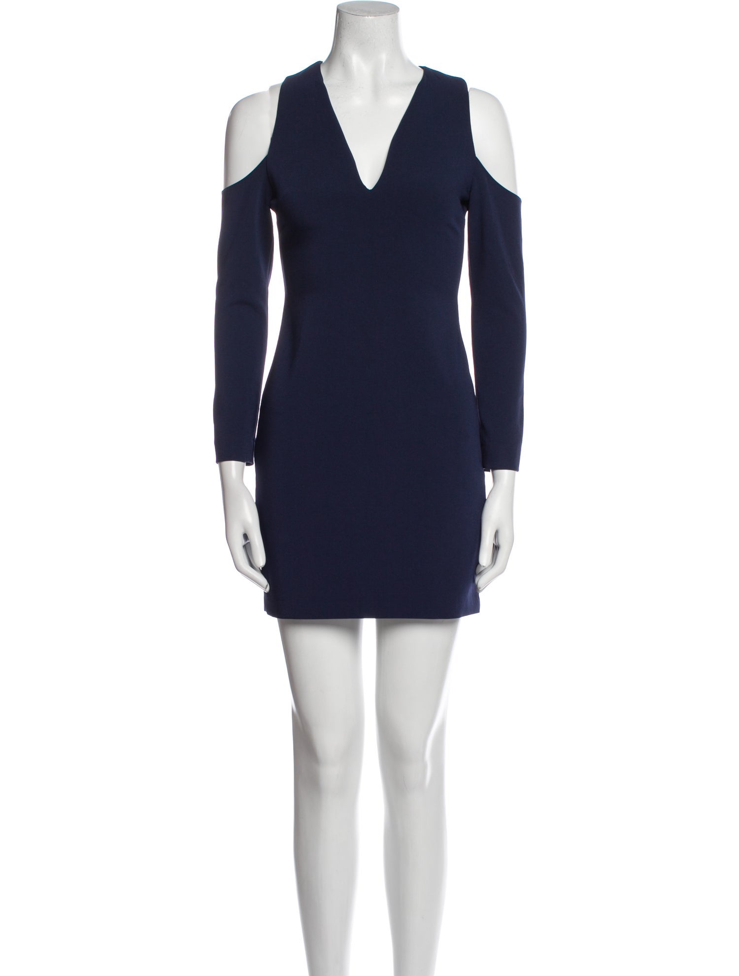 Alice + Olivia V-Neck Mini Dress