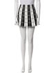 Alice + Olivia Plaid Print Mini Skirt
