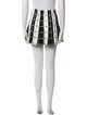 Alice + Olivia Plaid Print Mini Skirt