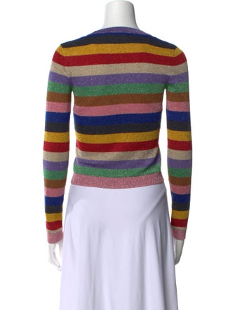 Alice + Olivia Wool Striped Sweater