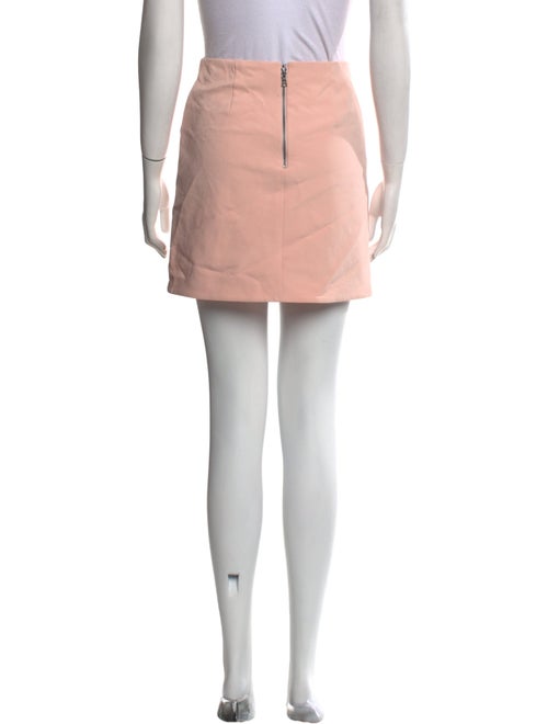 Alice + Olivia Pleated Accents Mini Skirt