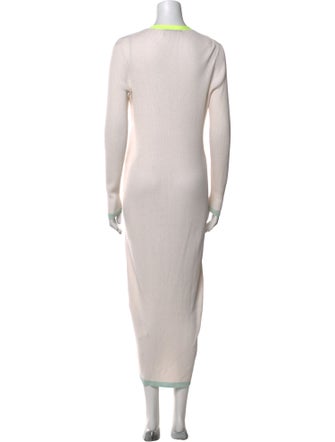 Alice + Olivia V-Neck Long Dress