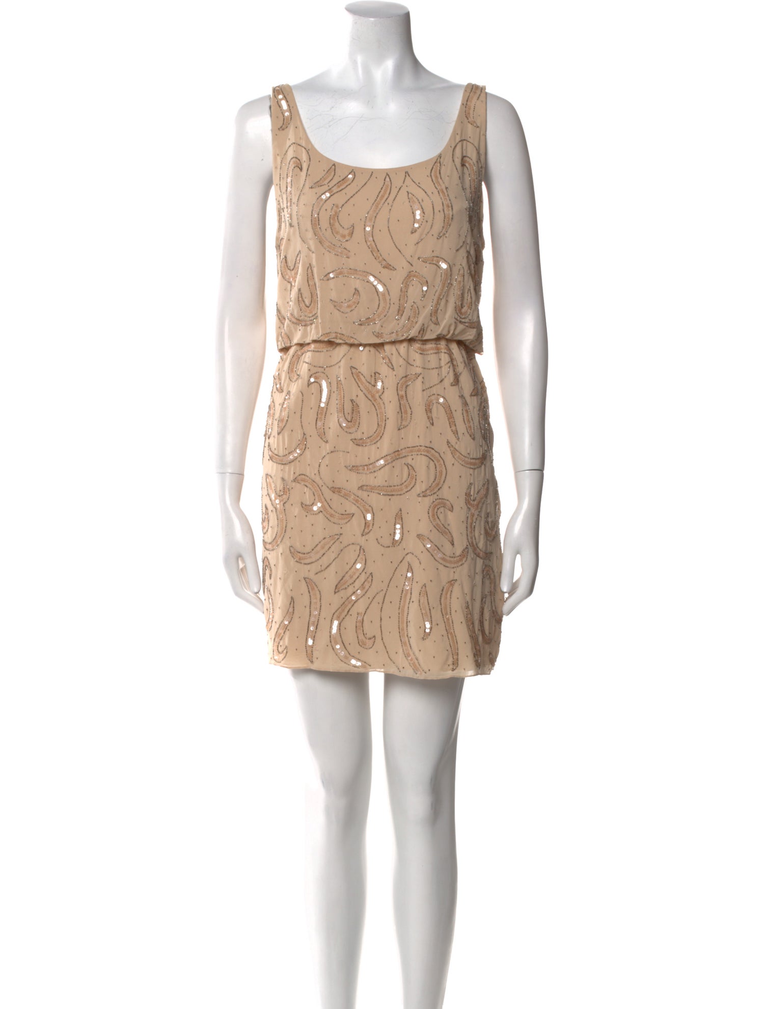 Alice + Olivia Silk Mini Dress