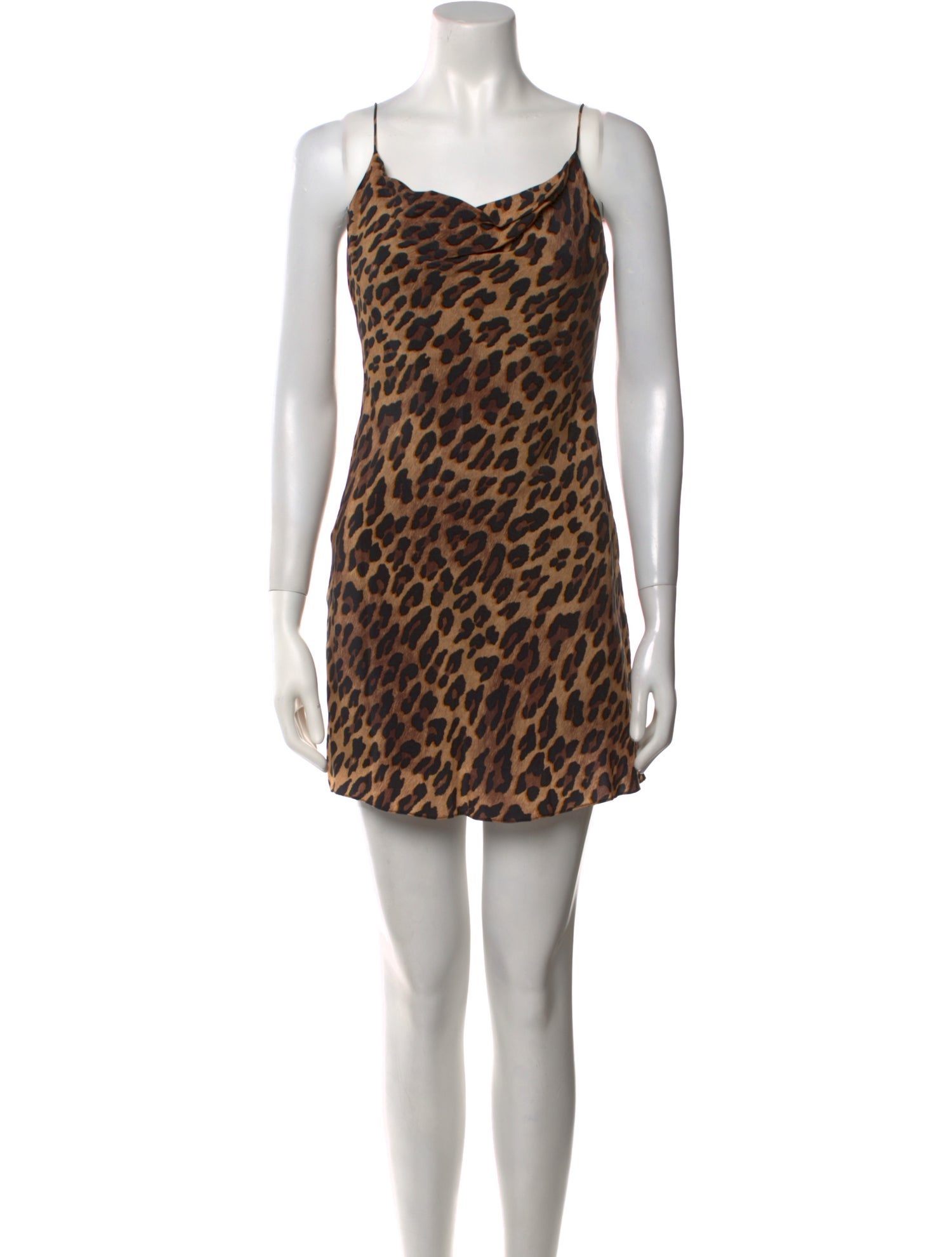 Alice + Olivia Animal Print Mini Dress
