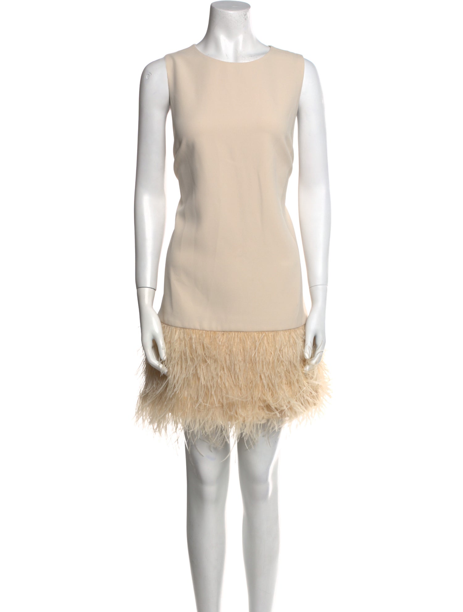 Alice + Olivia Bateau Neckline Mini Dress