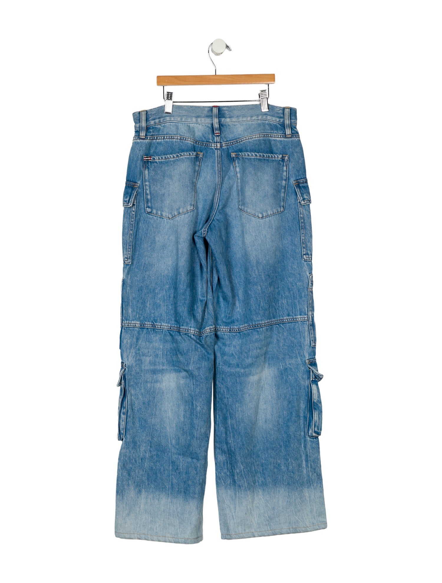 Alice + Olivia Mid-Rise Wide Leg Jeans