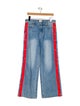 Alice + Olivia Mid-Rise Wide Leg Jeans