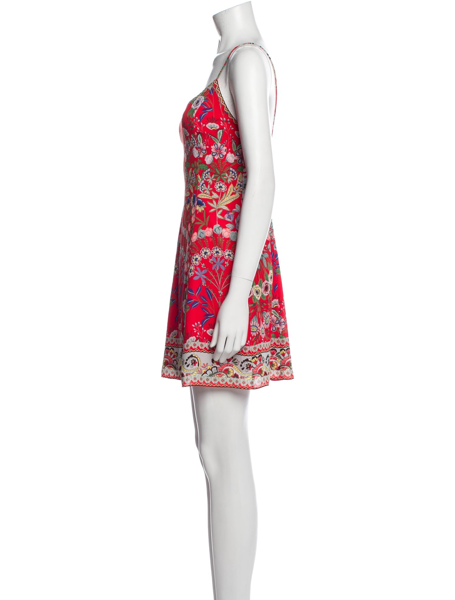 Alice + Olivia Floral Print Mini Dress