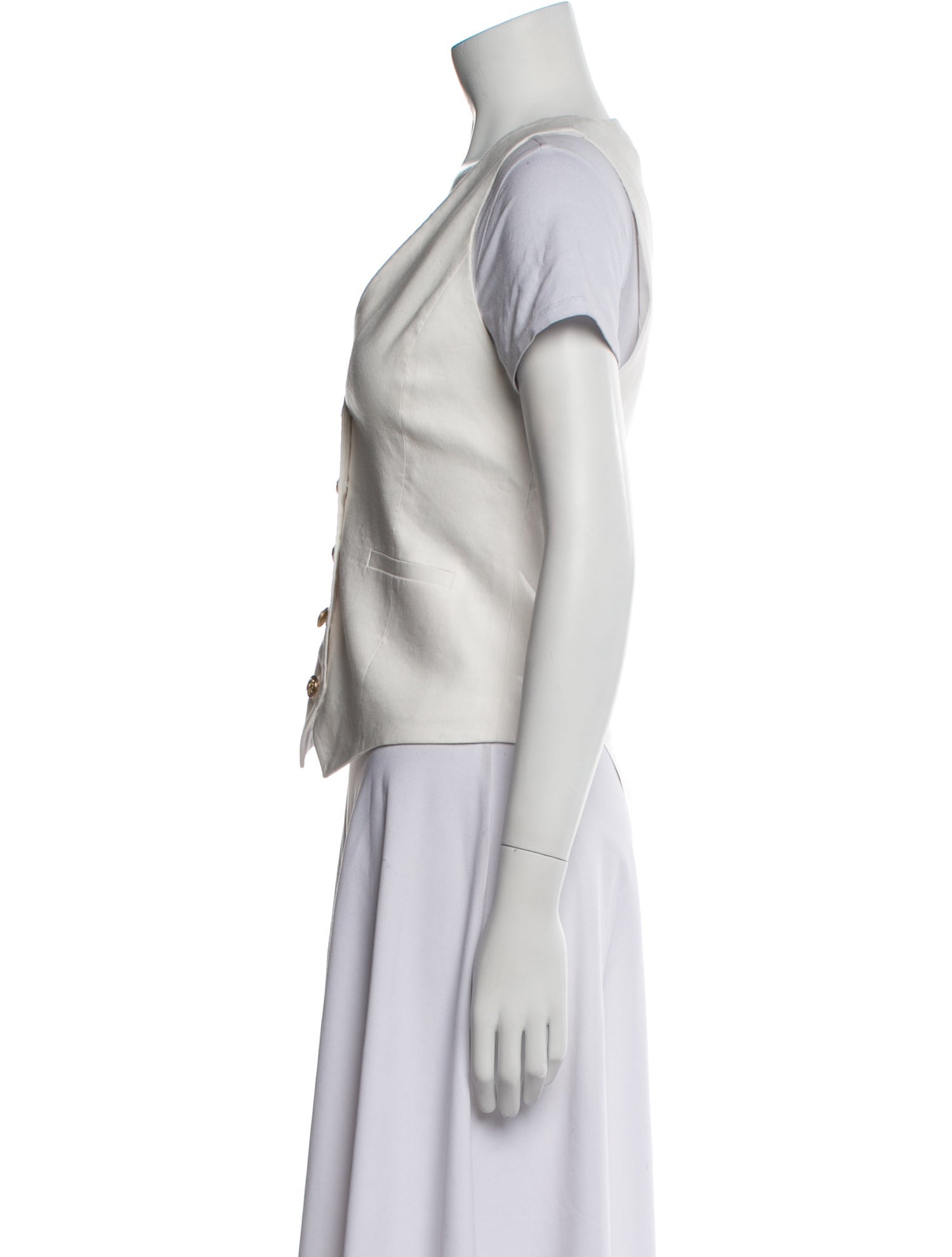 Alice + Olivia Linen Vest