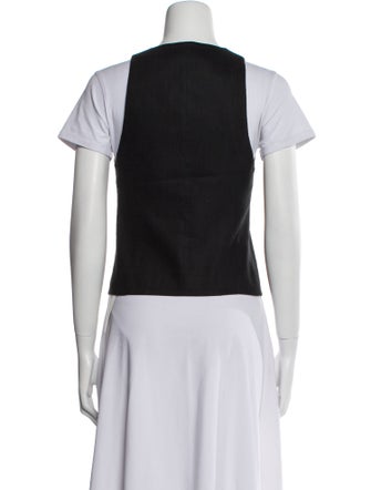 Alice + Olivia Linen Vest