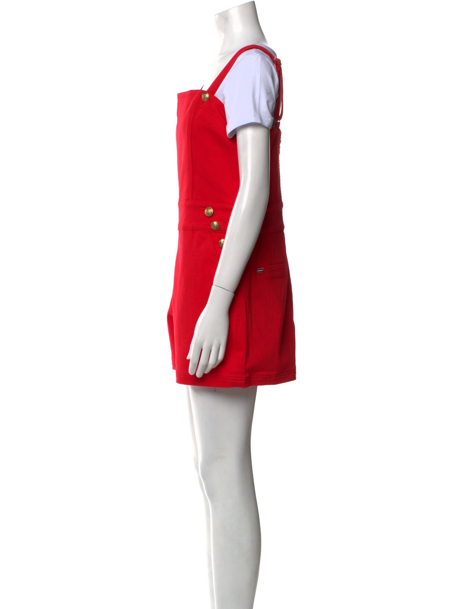 Alice + Olivia Square Neckline Romper