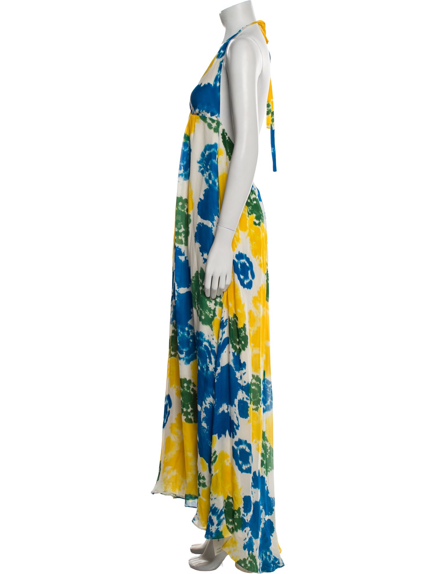 Alice + Olivia Silk Long Dress