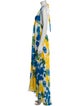 Alice + Olivia Silk Long Dress