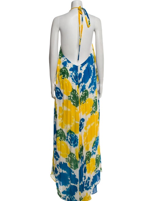 Alice + Olivia Silk Long Dress