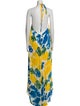 Alice + Olivia Silk Long Dress