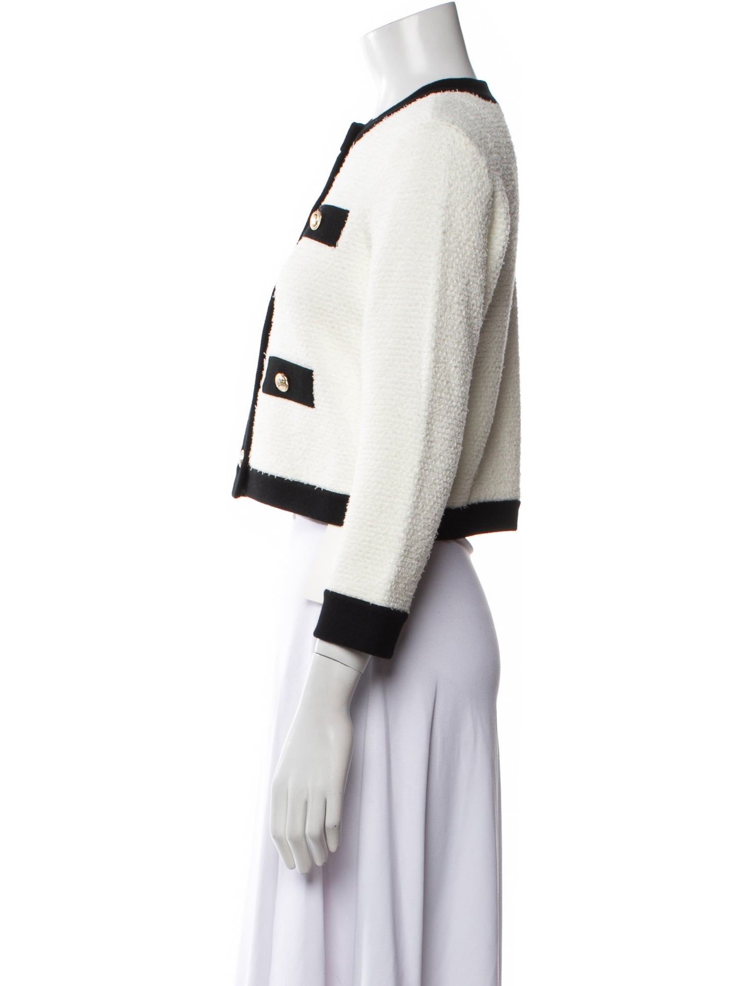 Alice + Olivia Colorblock Pattern Evening Jacket