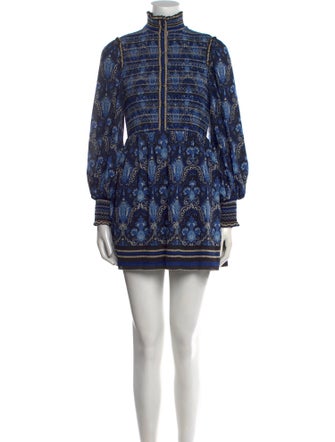 Alice + Olivia Printed Mini Dress