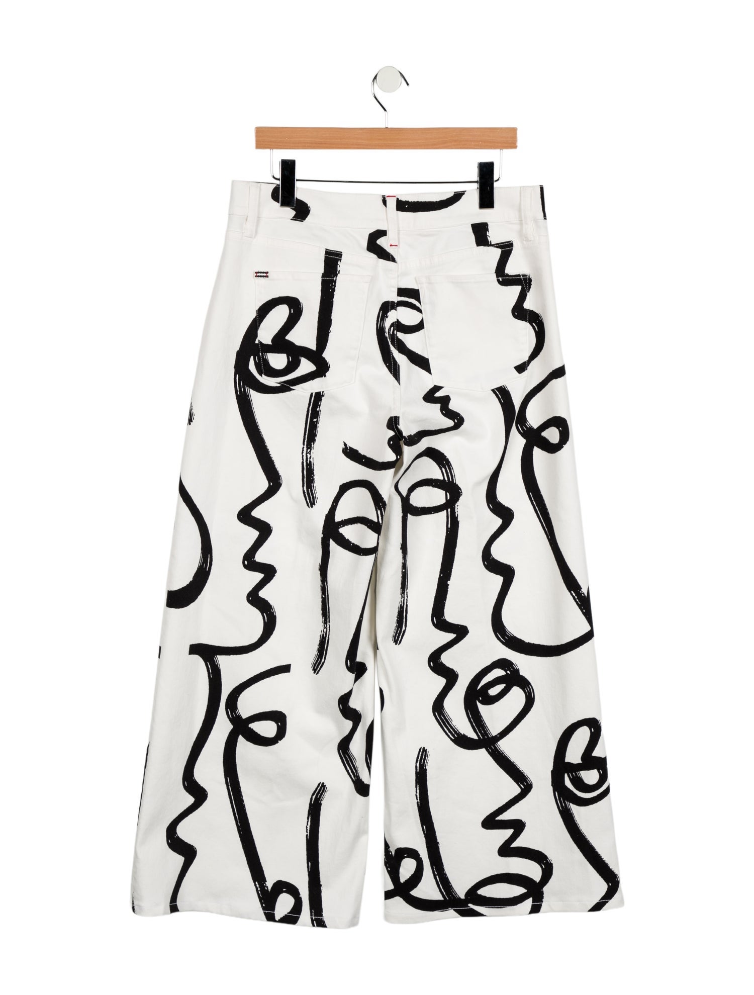 Alice + Olivia High-Rise Wide Leg Jeans