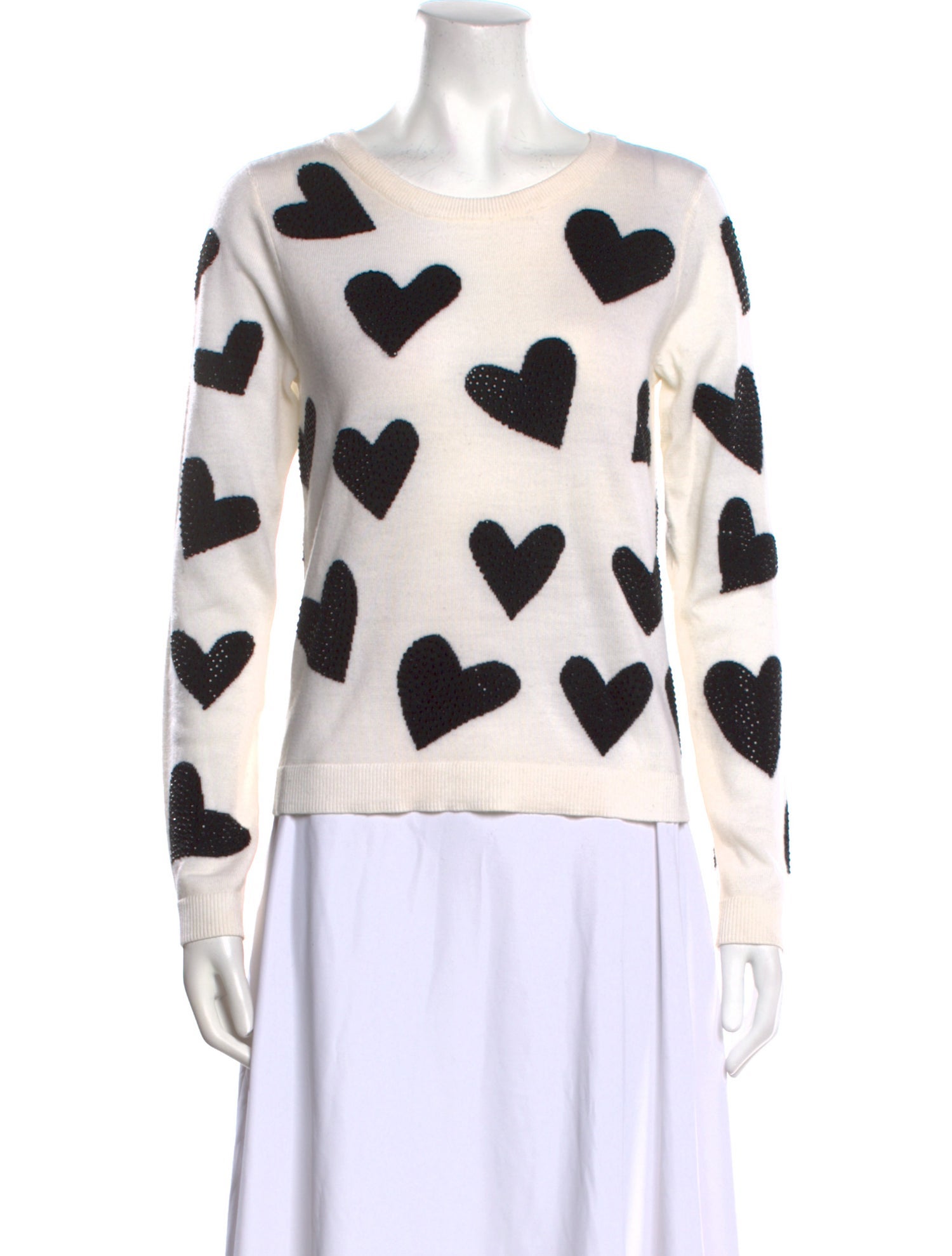Alice + Olivia Wool Printed Sweater w/ Tags