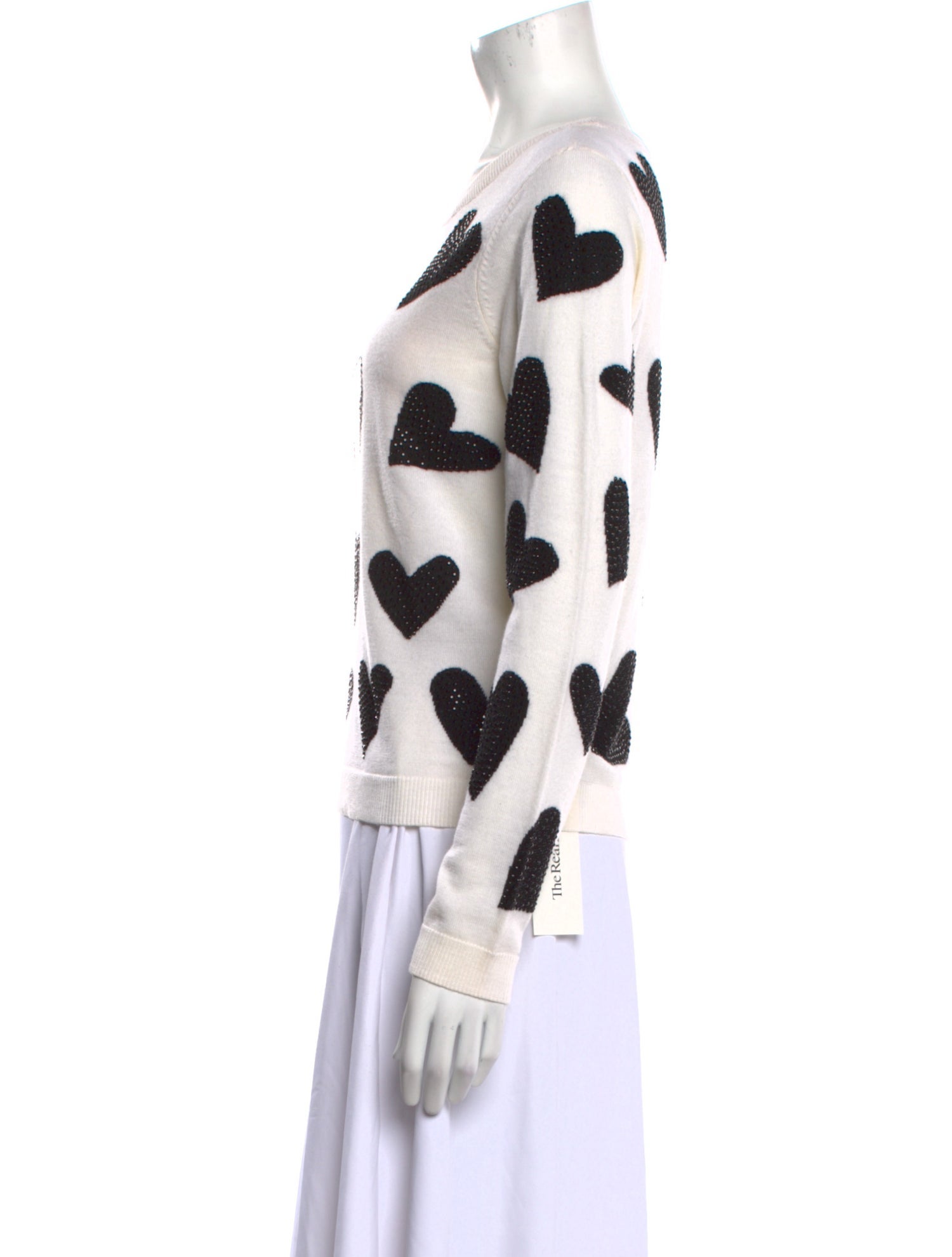 Alice + Olivia Wool Printed Sweater w/ Tags