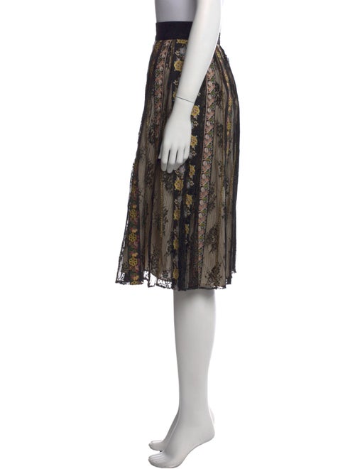 Alice + Olivia Printed Knee-Length Skirt