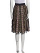 Alice + Olivia Printed Knee-Length Skirt