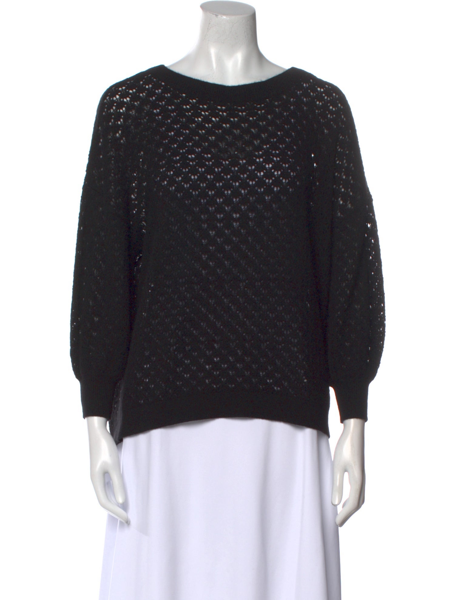 Alice + Olivia Cashmere Scoop Neck Sweater