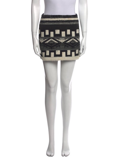 Alice + Olivia Printed Mini Skirt