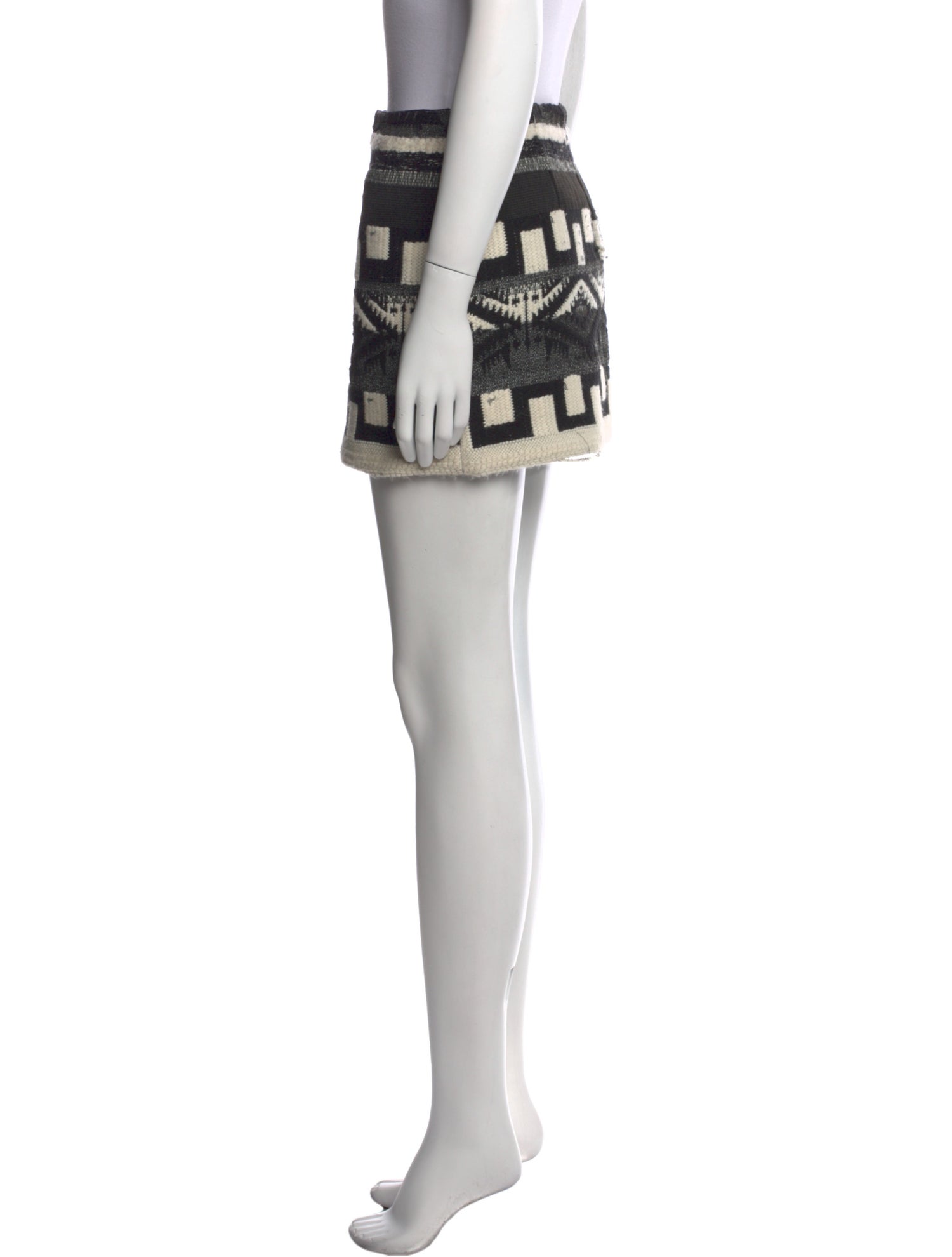 Alice + Olivia Printed Mini Skirt