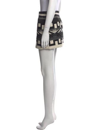 Alice + Olivia Printed Mini Skirt