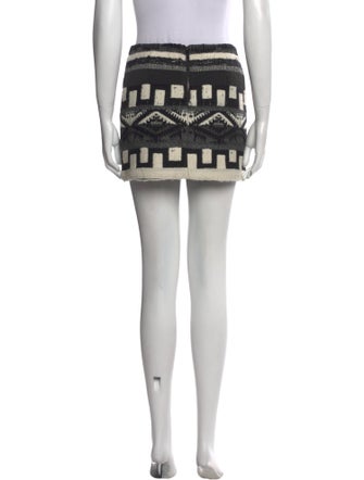 Alice + Olivia Printed Mini Skirt