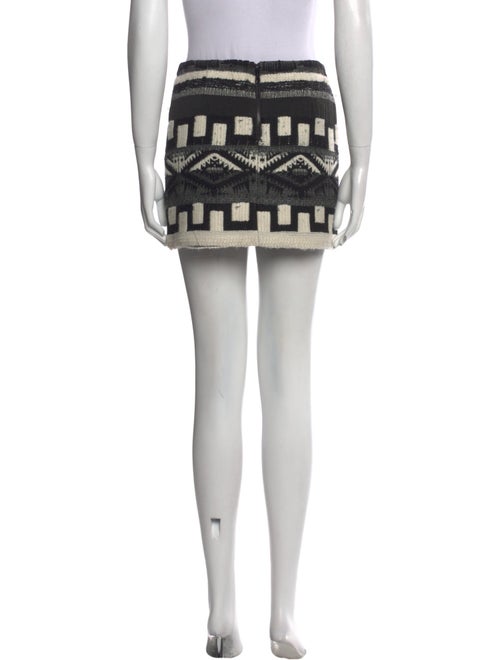 Alice + Olivia Printed Mini Skirt