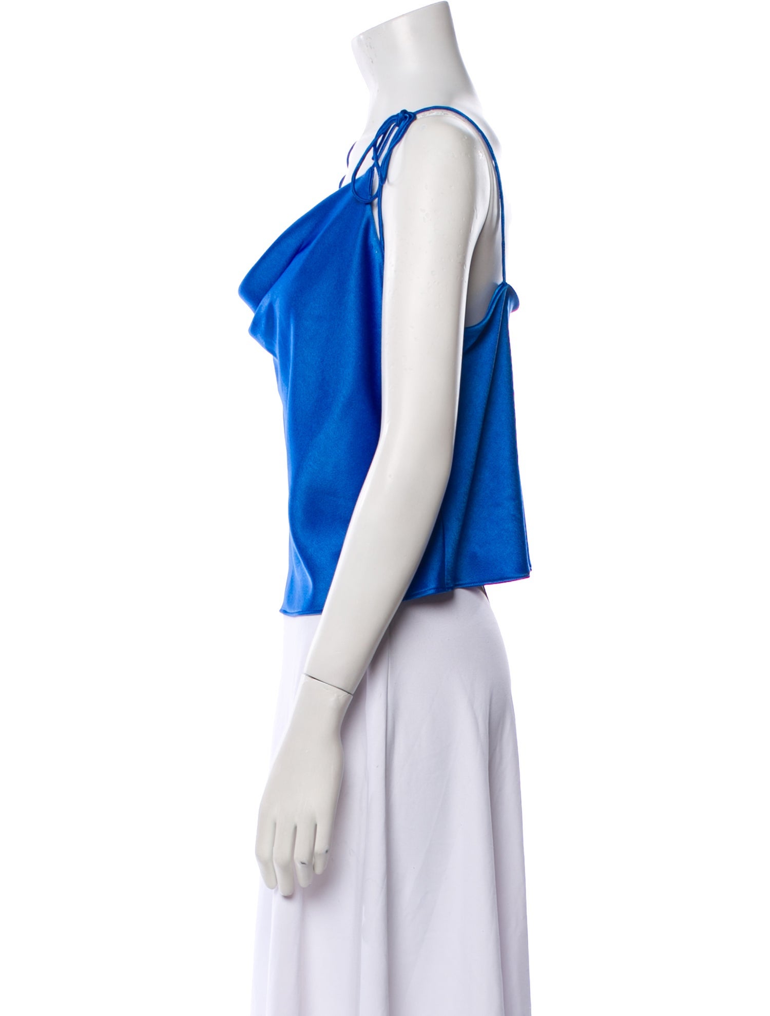 Alice + Olivia Cowl Neck Sleeveless Top