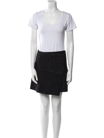 Alice + Olivia Wool Printed Skirt Set