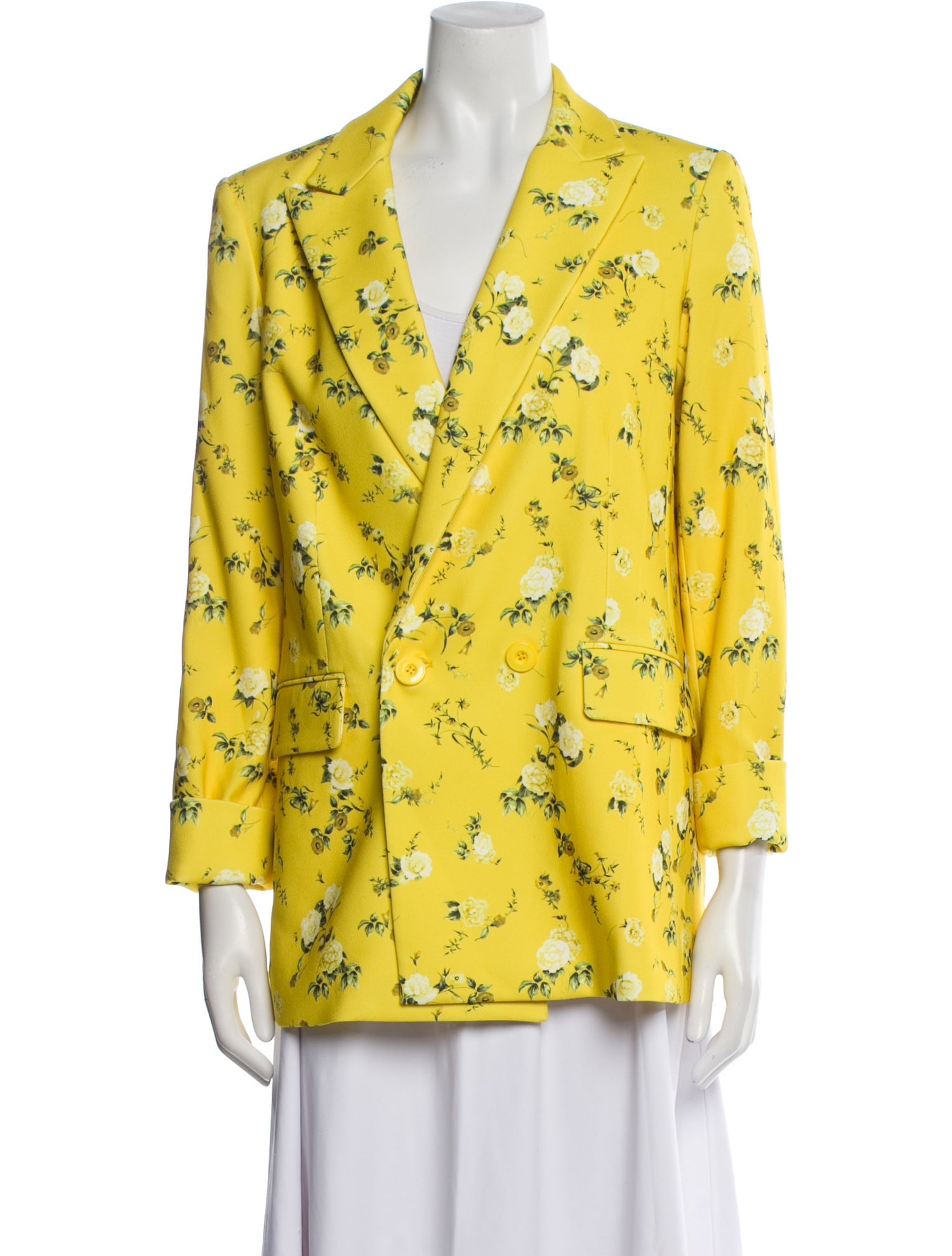 Alice + Olivia Floral Print Blazer