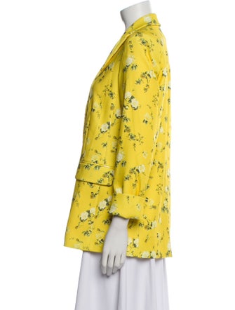Alice + Olivia Floral Print Blazer