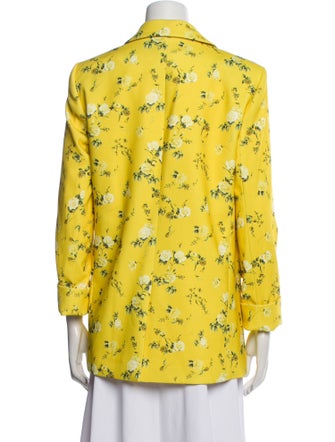 Alice + Olivia Floral Print Blazer