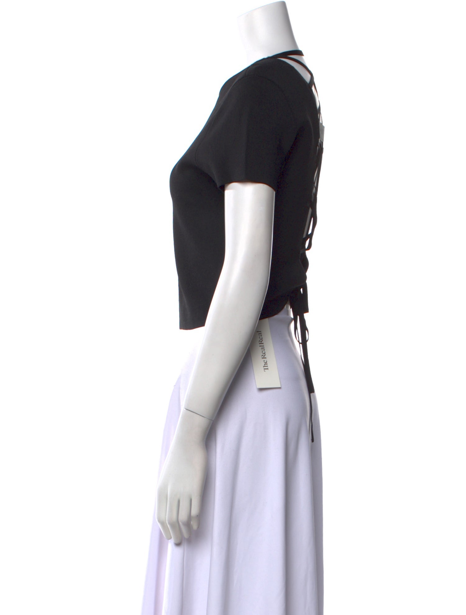 Alice + Olivia Crew Neck Short Sleeve T-Shirt