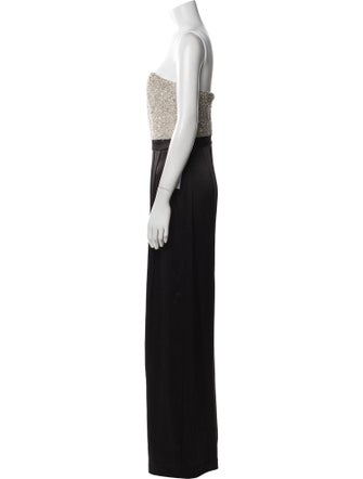 Alice + Olivia Strapless Jumpsuit