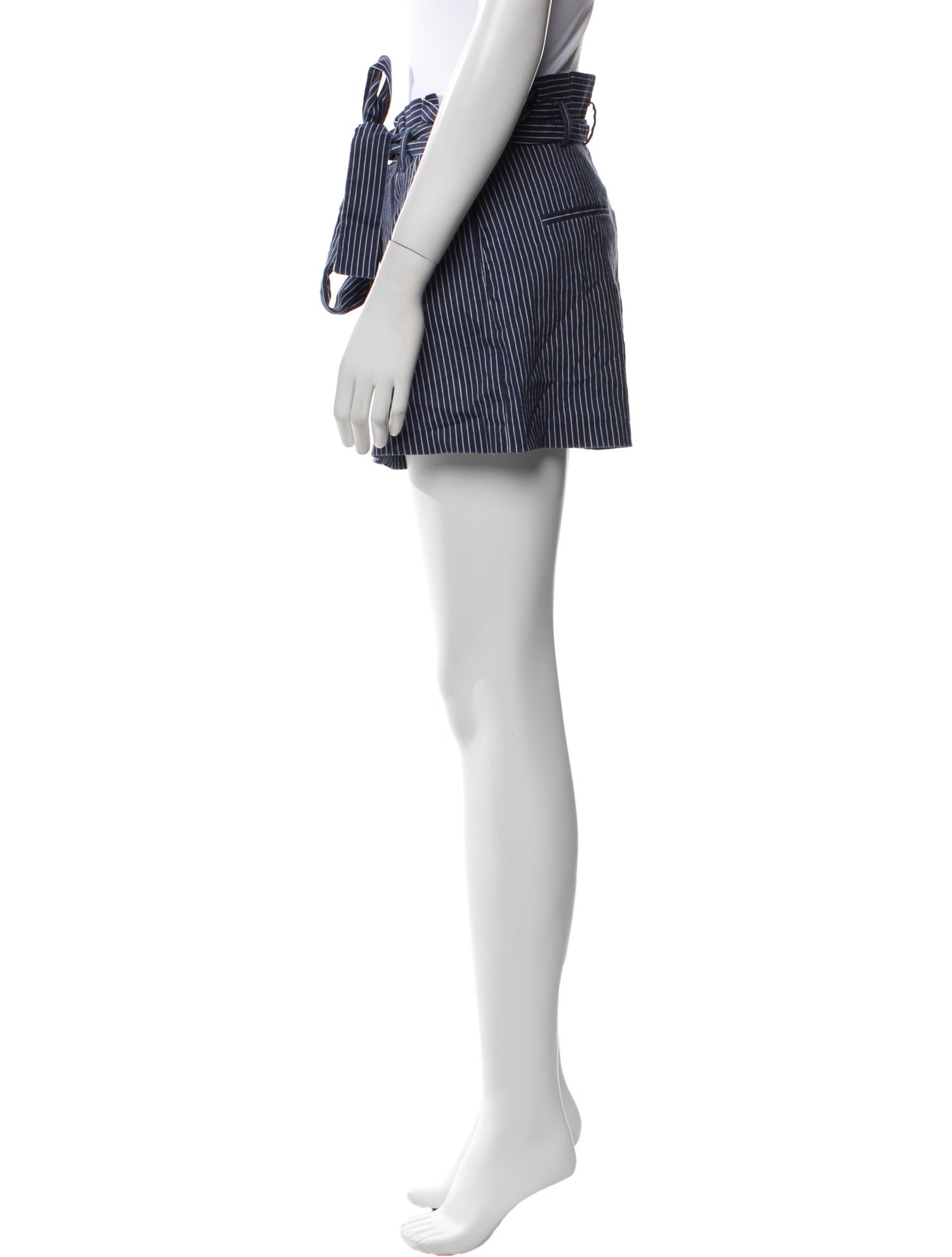 Alice + Olivia Striped Mini Shorts