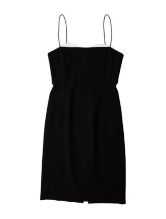 Alice + Olivia Square Neckline Mini Dress