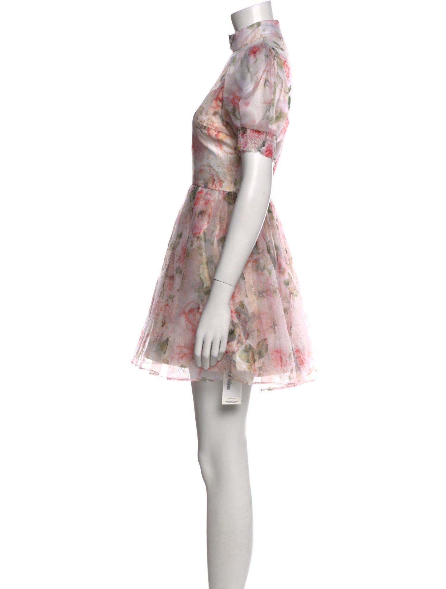 Alice + Olivia Silk Mini Dress