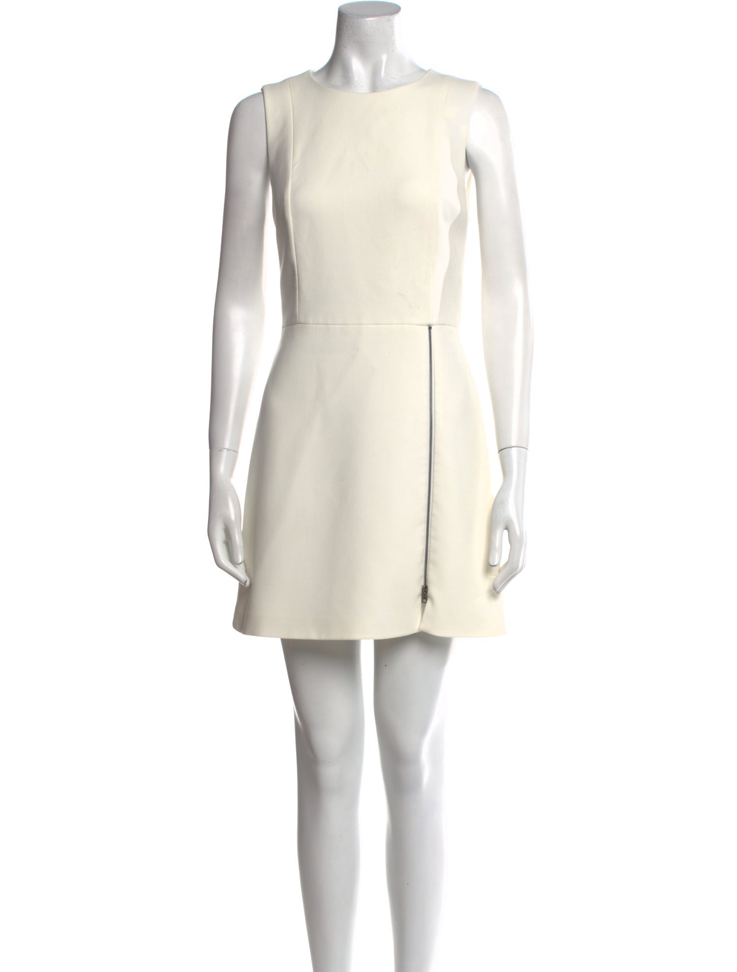 Alice + Olivia Scoop Neck Mini Dress