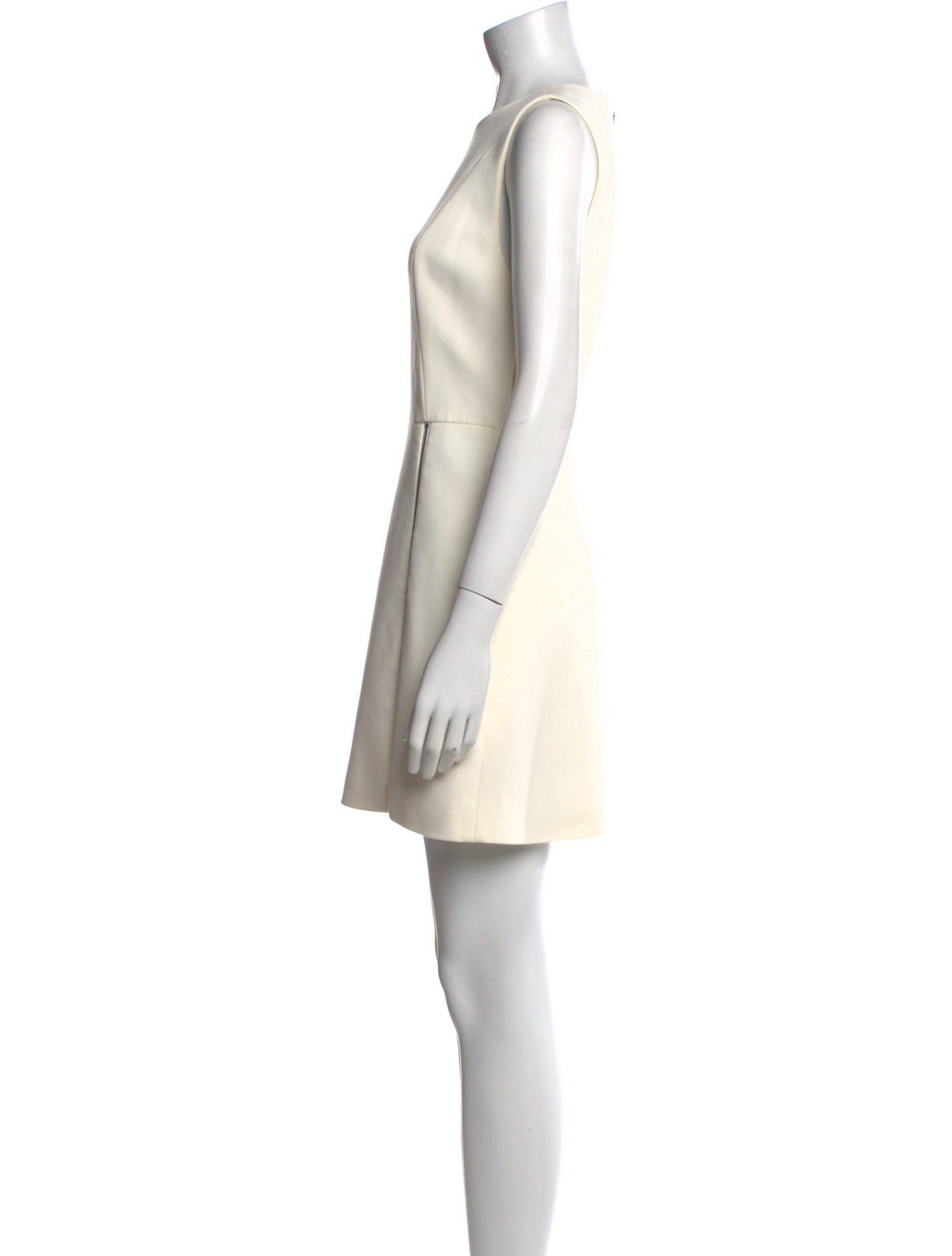 Alice + Olivia Scoop Neck Mini Dress