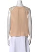 Alice + Olivia Silk V-Neck Crop Top